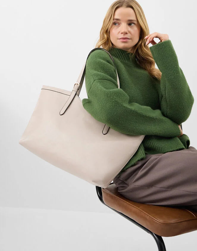 Large Buckle Tote Bag