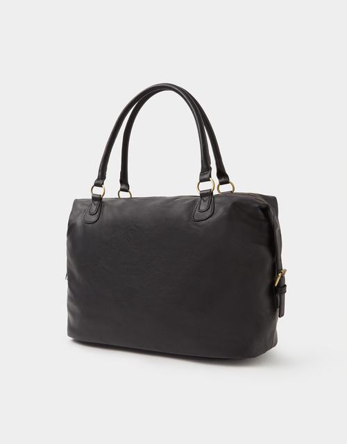 Double Zip Front Shoulder Bag