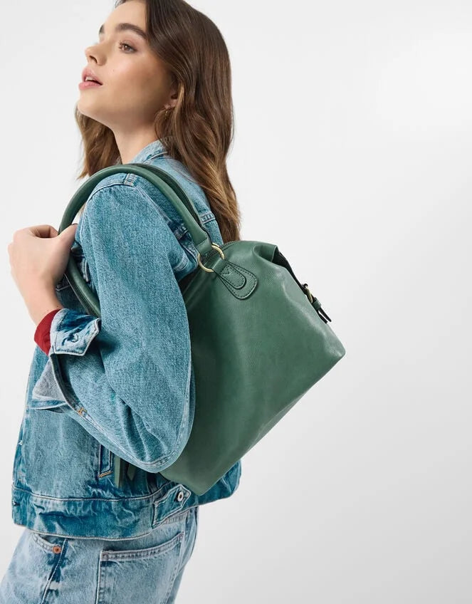 Double Zip Tote Bag