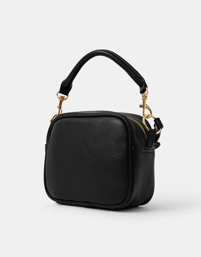 Boxy Crossbody Bag Black