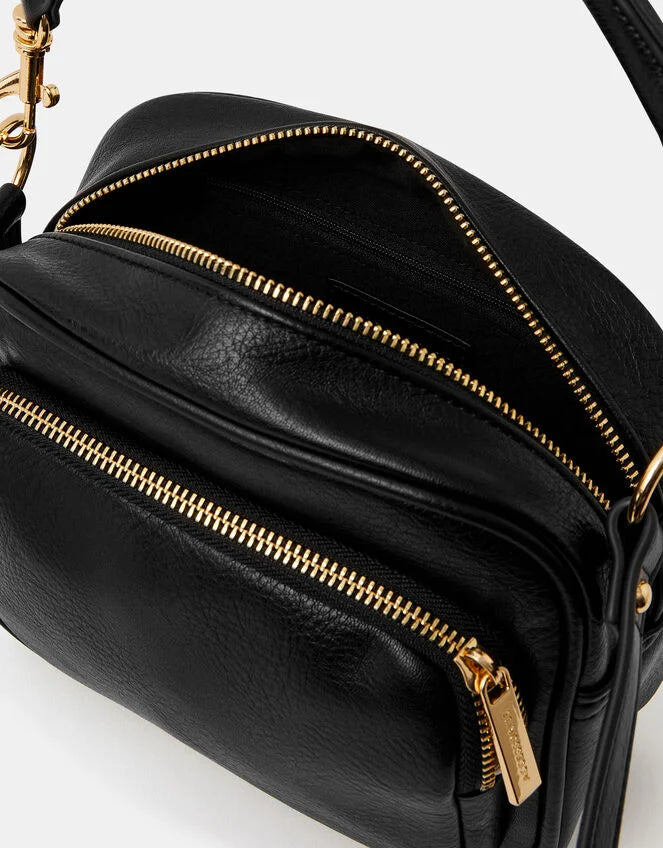 Boxy Crossbody Bag Black