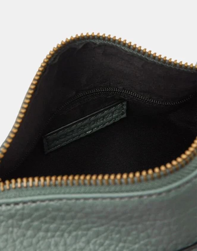 Faux Leather Crossbody Bag Teal