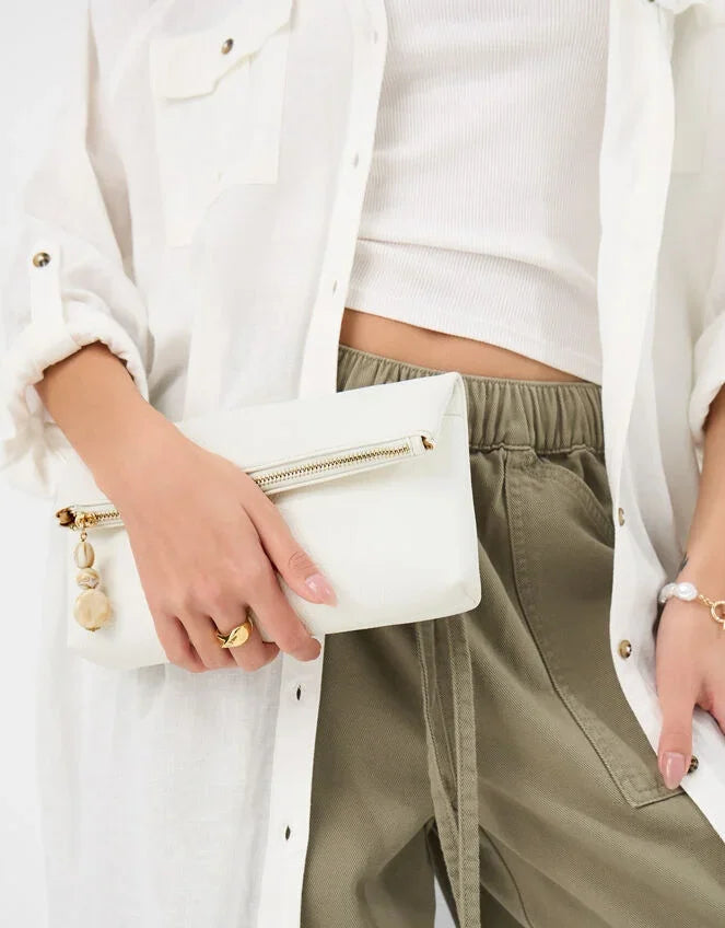 Fold-Over Clutch Bag