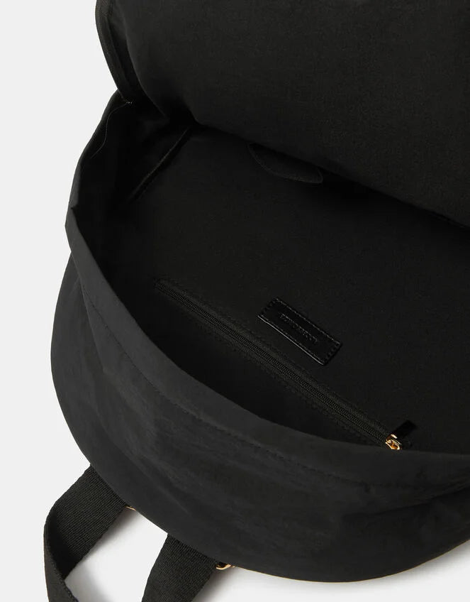 Multi-Pocket Nylon Backpack