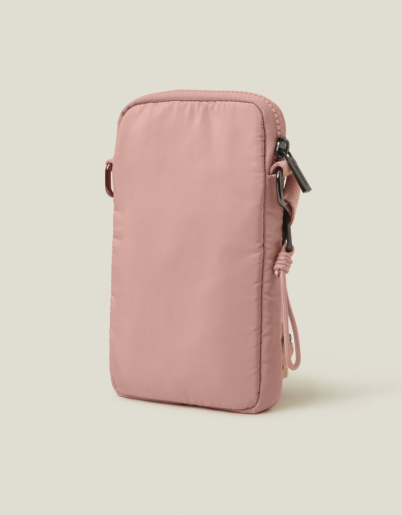 Quilted Nylon Phone Bag