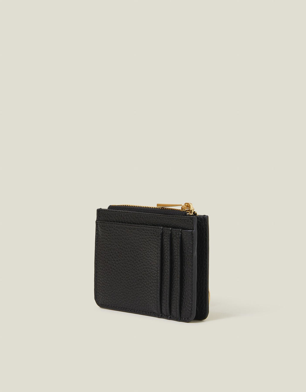 Faux Leather Key Chain Purse
