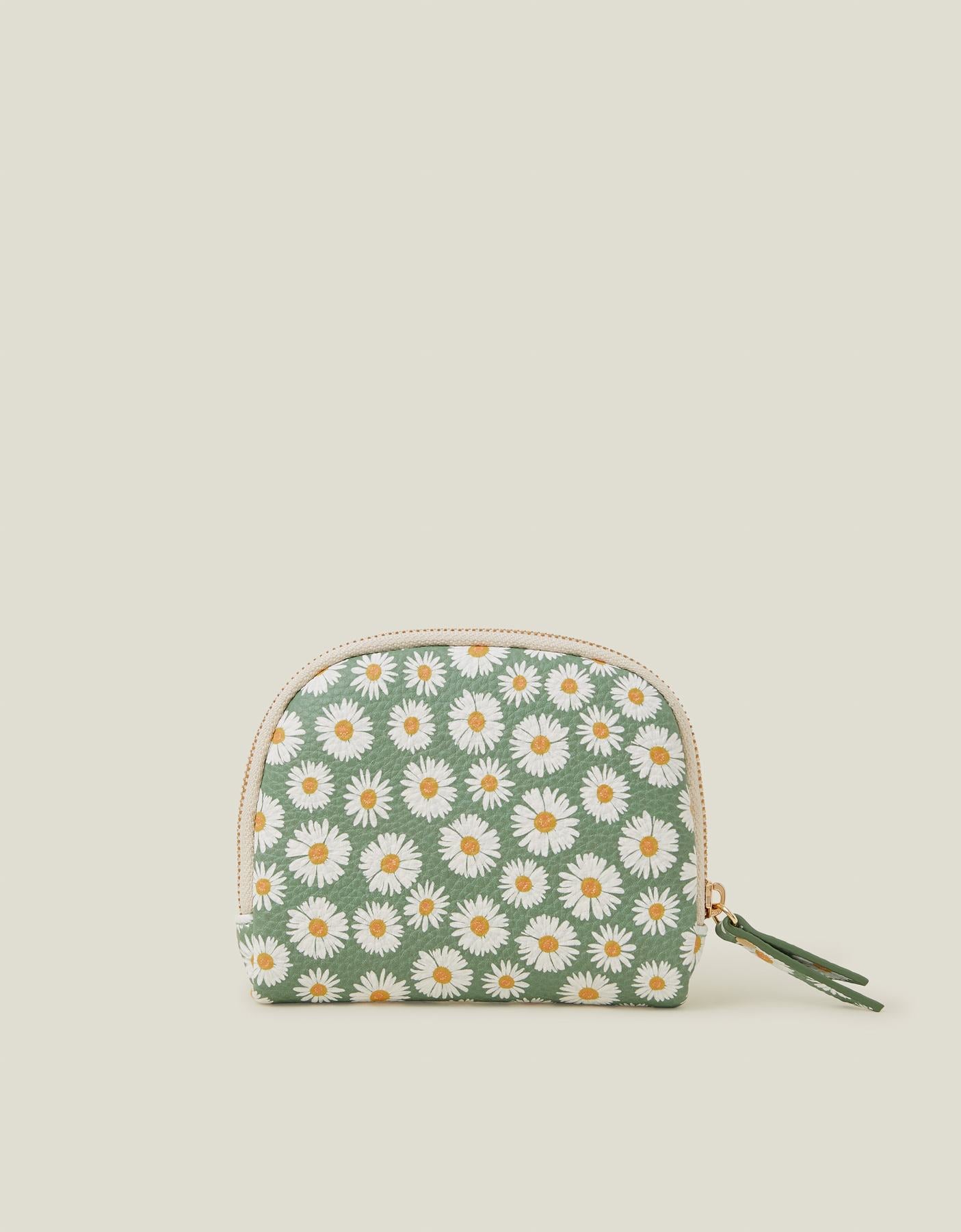Daisy Print Coin Purse
