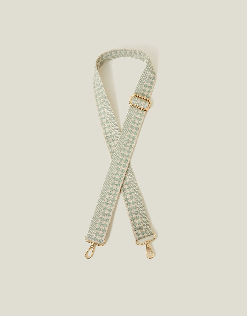 Geometric Webbing Bag Strap