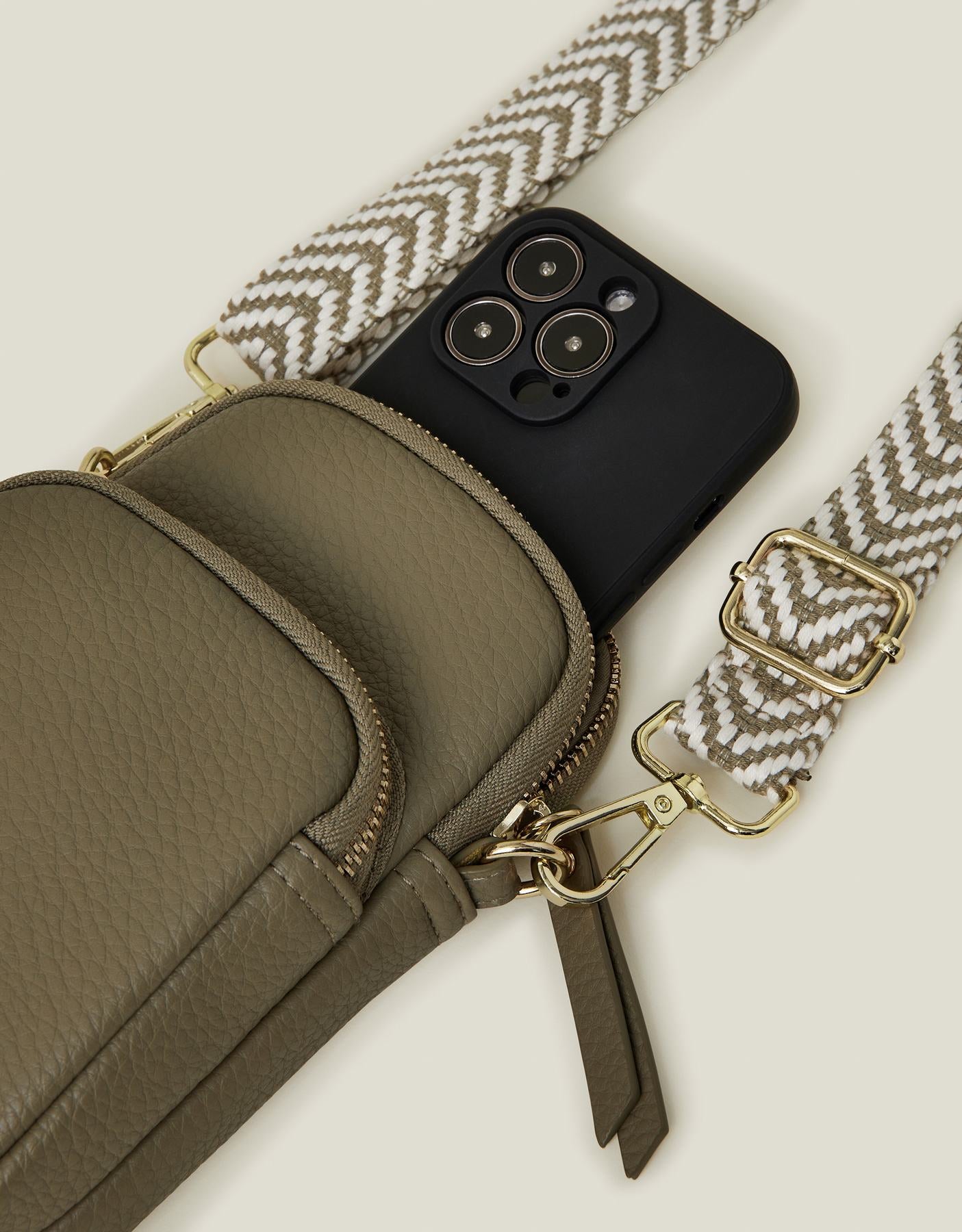 Webbing Strap Phone Bag 