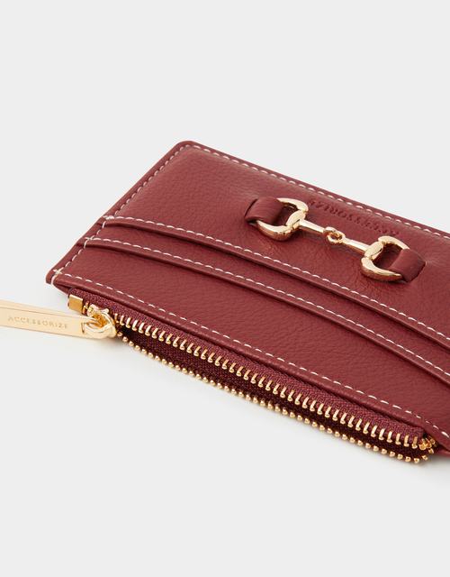 Horsebit Buckle Card Holder
