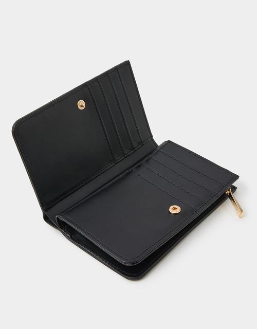 Faux Leather Zip Purse