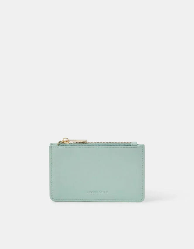 Plain Card Holder Green