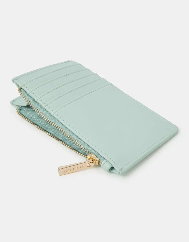 Plain Card Holder Green