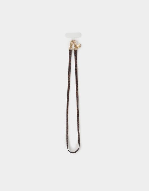 Leopard Print Thin Phone Strap
