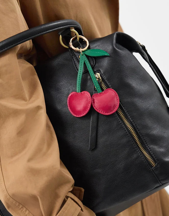 Cherry Bag Charm