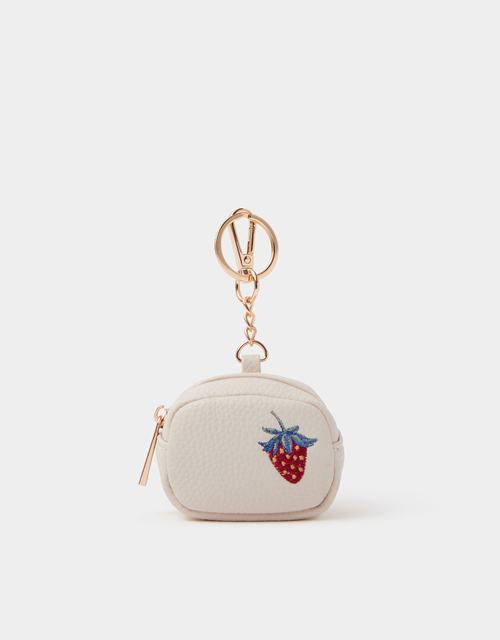 Strawberry AirPod Case Keyring