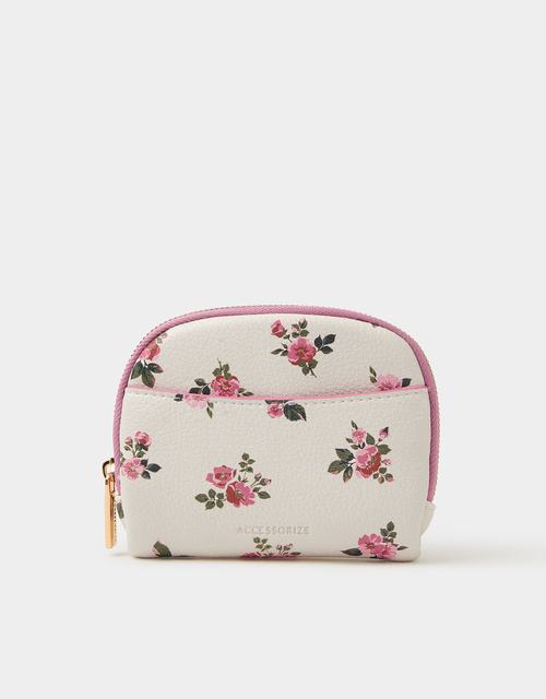 Floral Print Coin Purse