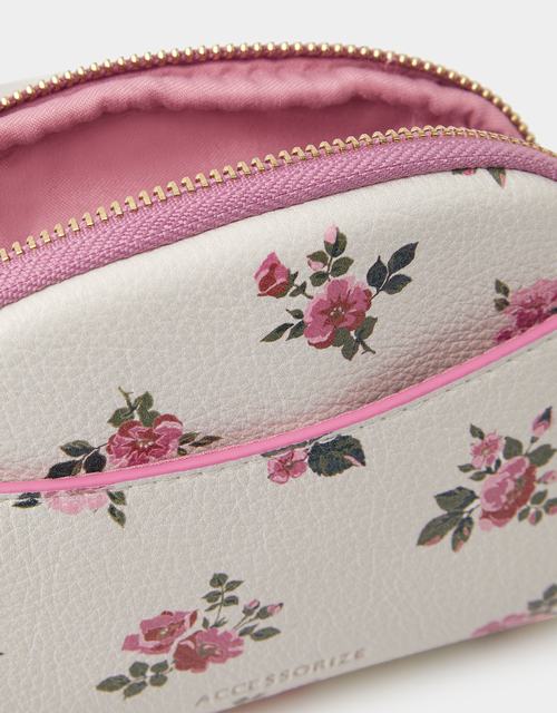 Floral Print Coin Purse