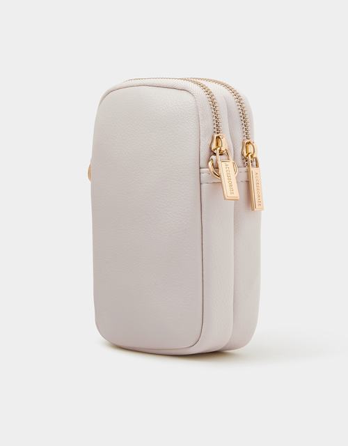 Floral Embroidered Phone Bag