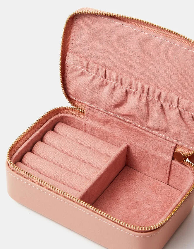 Small Floral Embroidered Jewellery Box