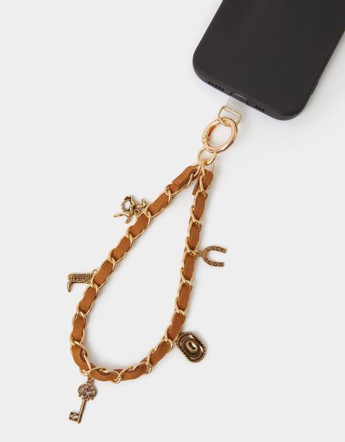 Western Chain Wrist Phone Strap