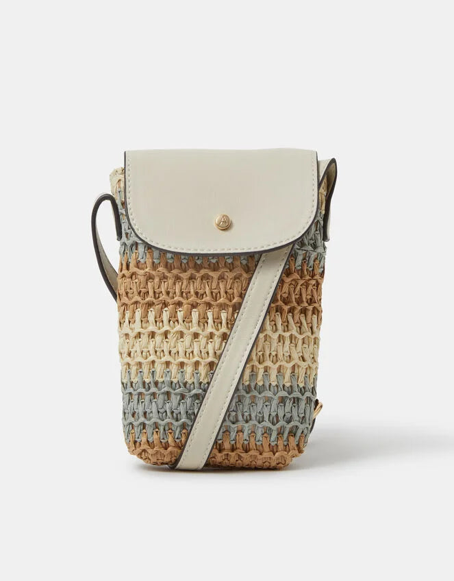 Raffia Phone Bag