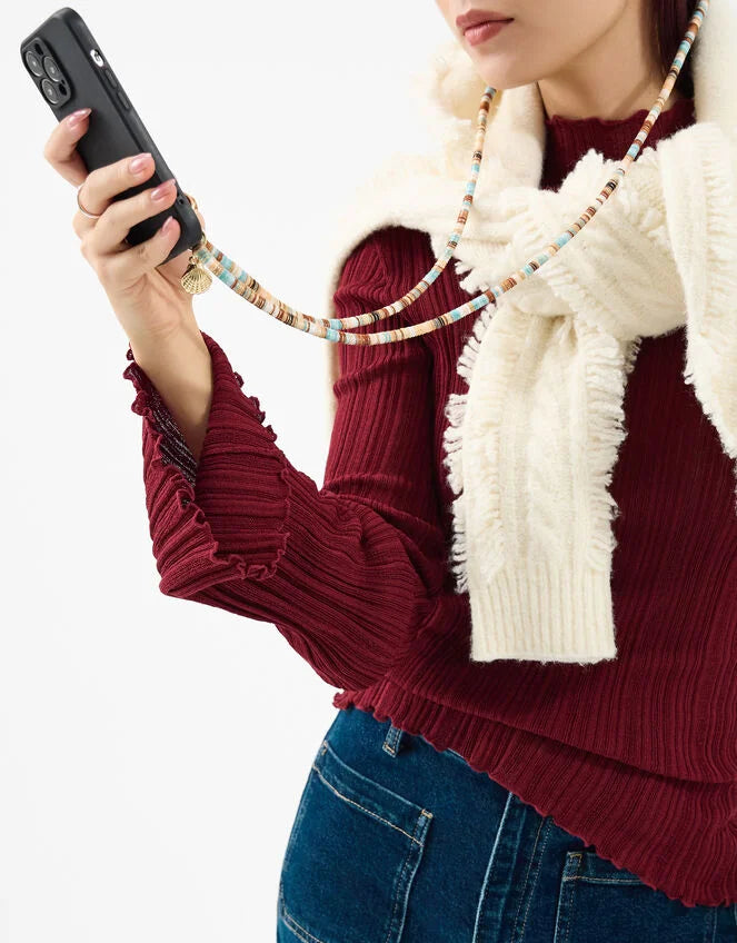 Shell Charm Phone Strap