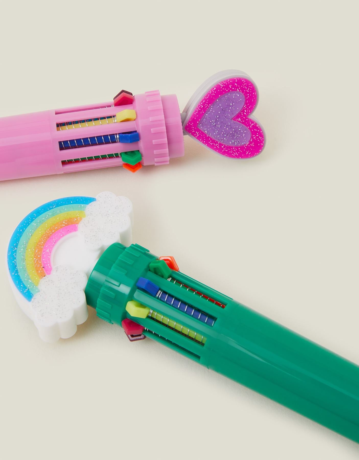 2-Pack Girls Mini 10-Colour Pens