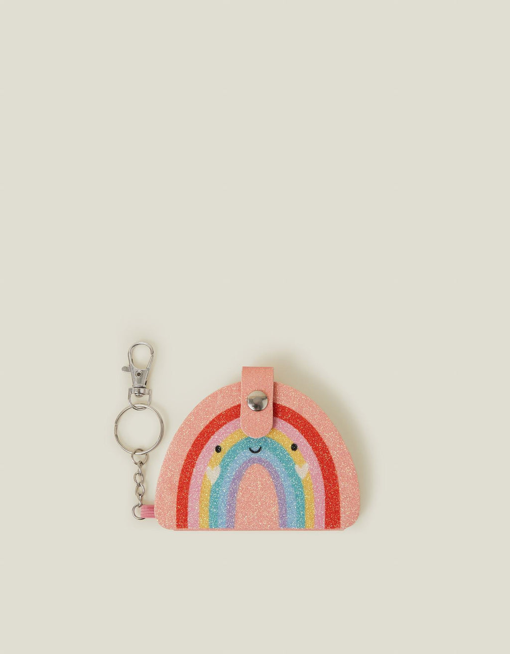 Girls Rainbow Keychain Notebook