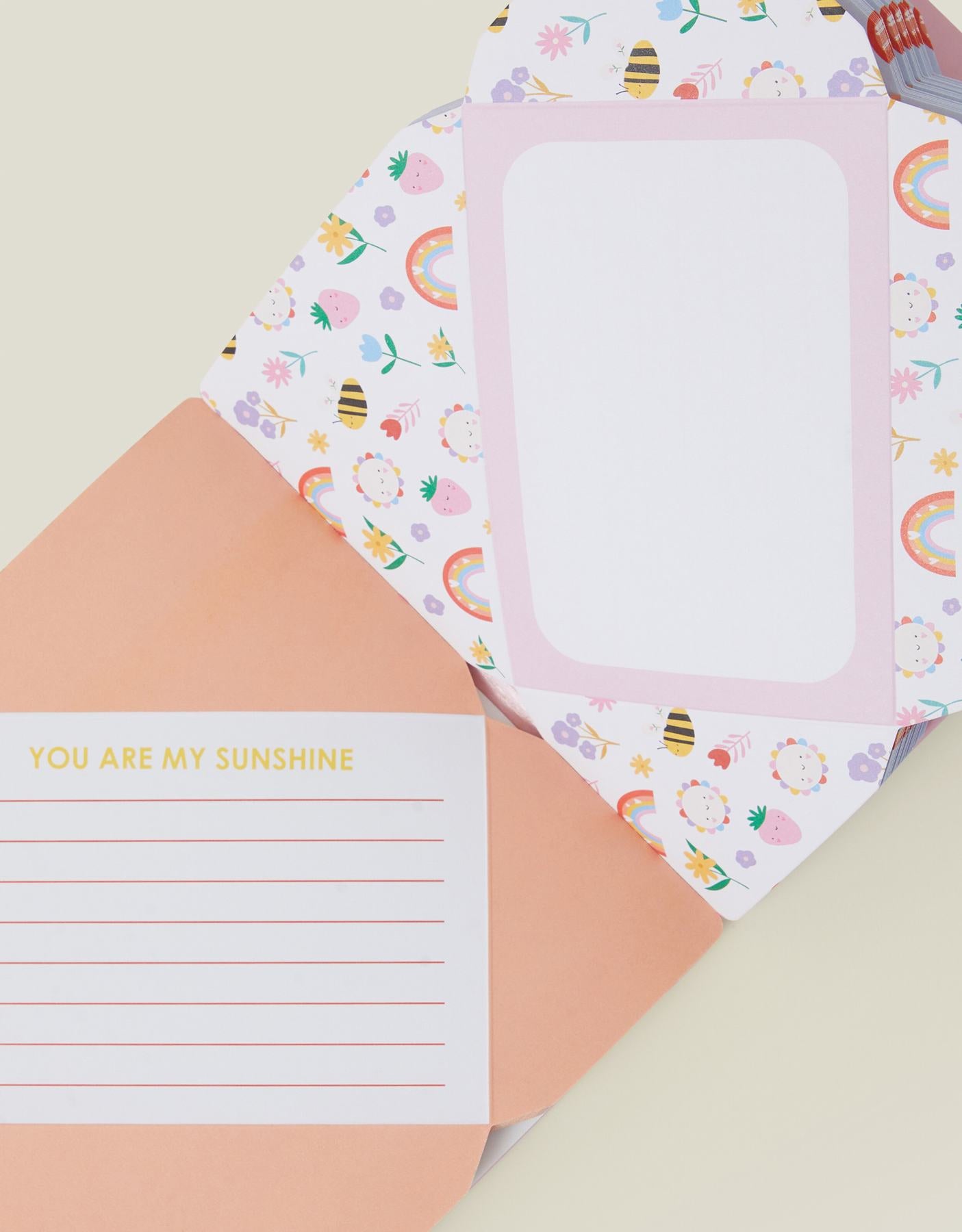 Girls Rainbow Little Letters Book