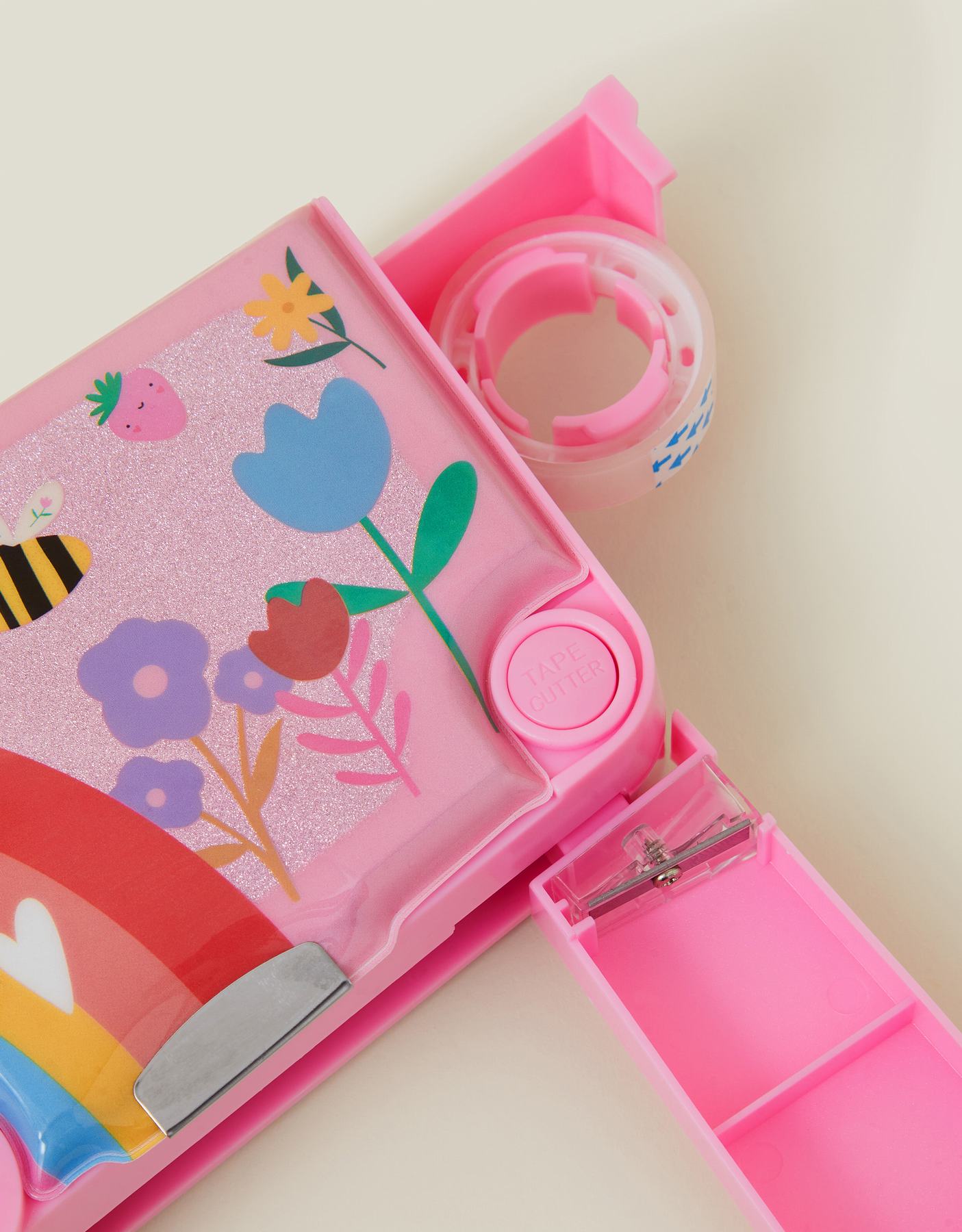 Girls Rainbow Pop-Out Pencil Case