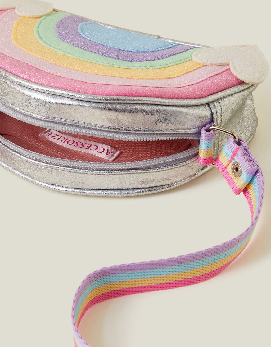 Girls Rainbow Cross-Body Bag