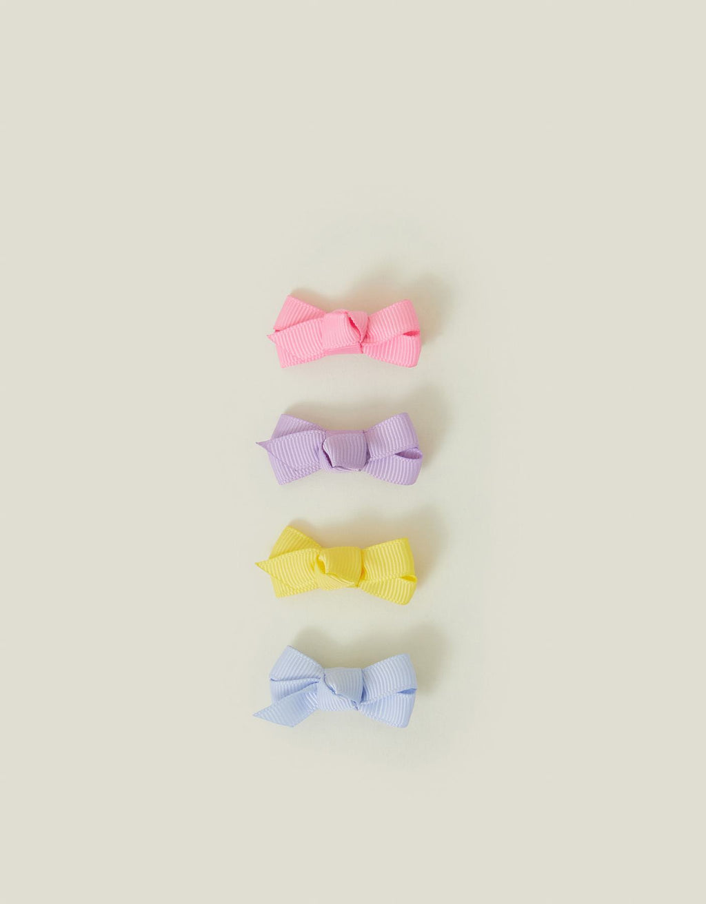 4-Pack Girls Bow Hair Clips