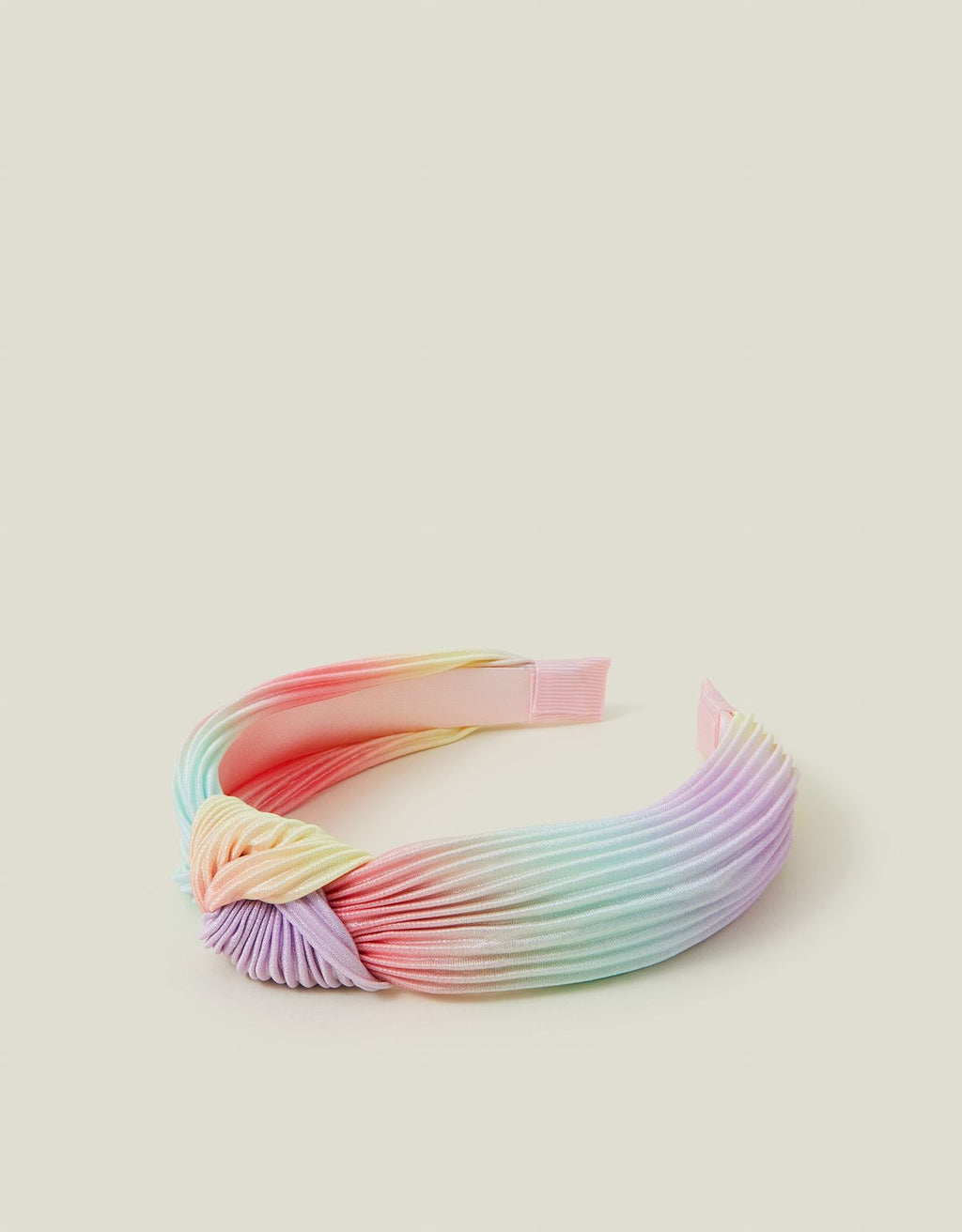 Girls Ombre Plisse Knot Headband
