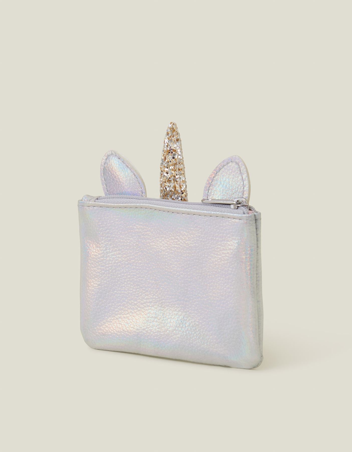 Girls Iridescent Unicorn Purse