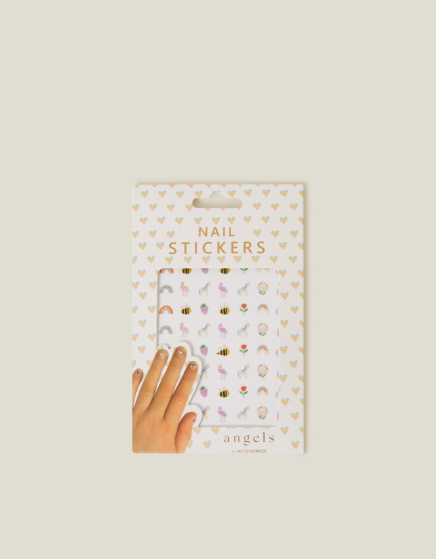 Girls Spring Picnic Nail Stickers