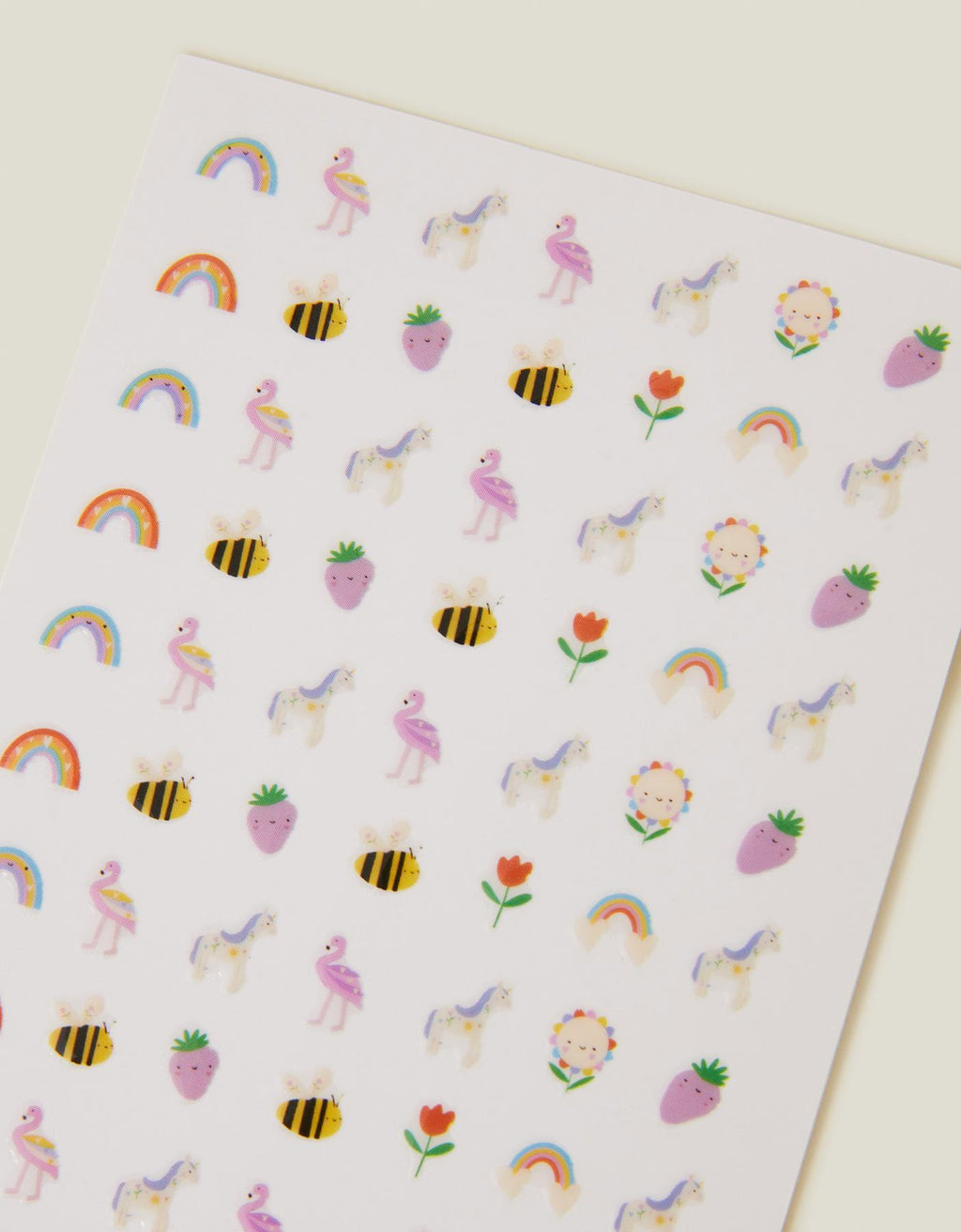 Girls Spring Picnic Nail Stickers