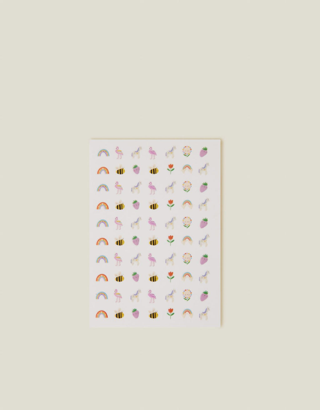 Girls Spring Picnic Nail Stickers