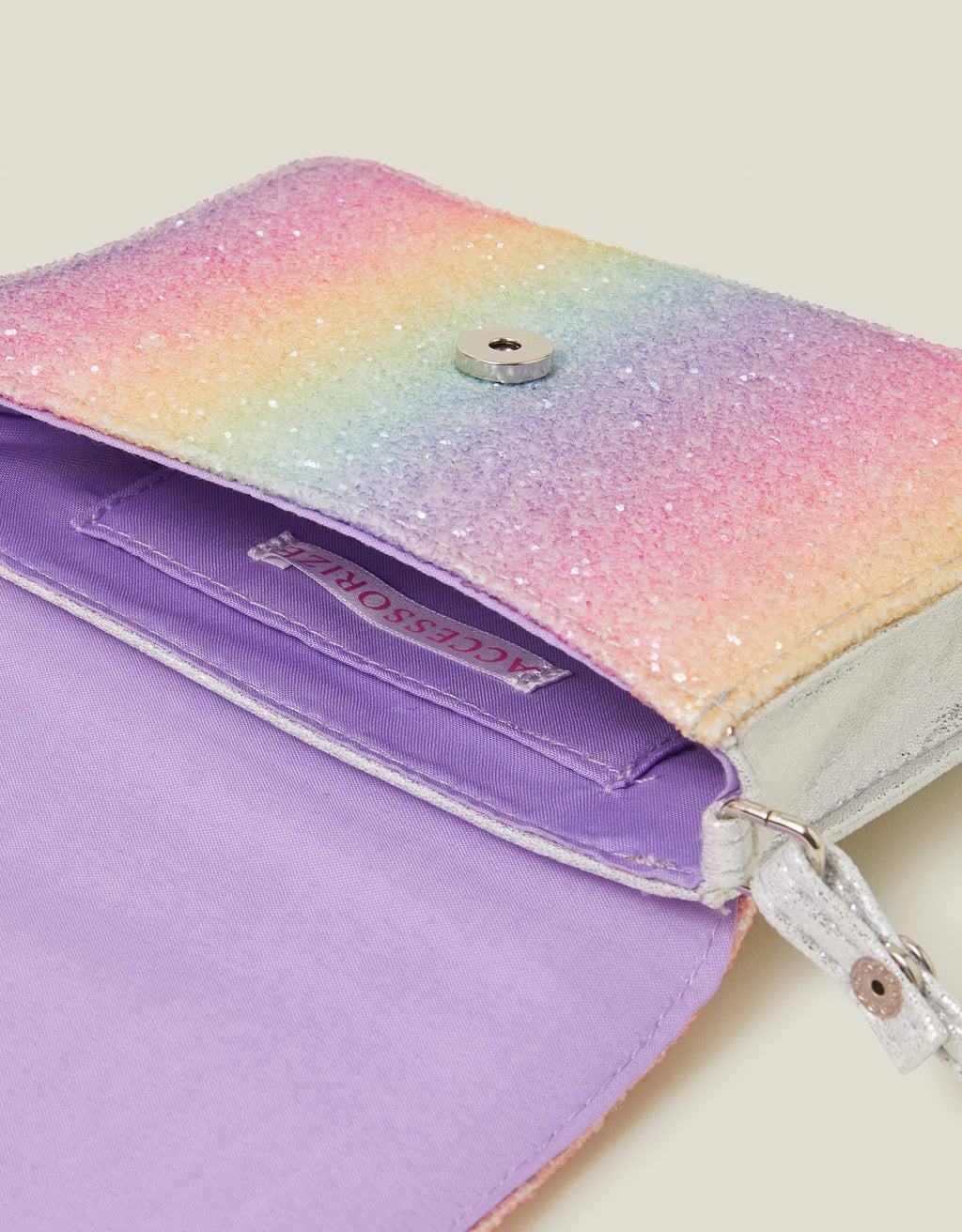 Girls Ombre Rainbow Cross-Body Bag