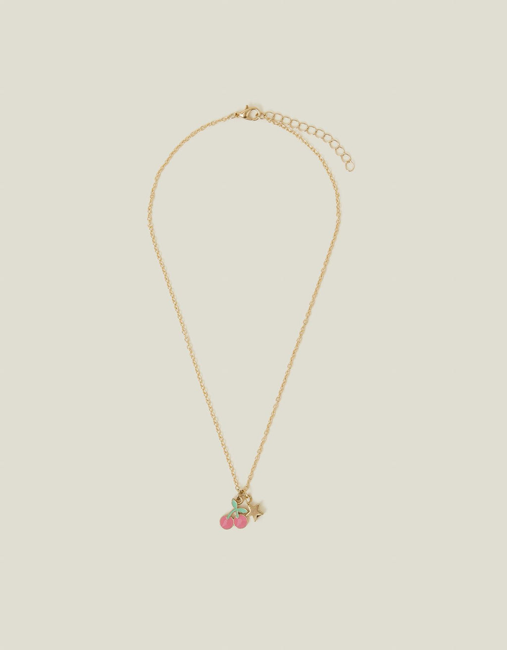 Girls Cherry Pendant Necklace