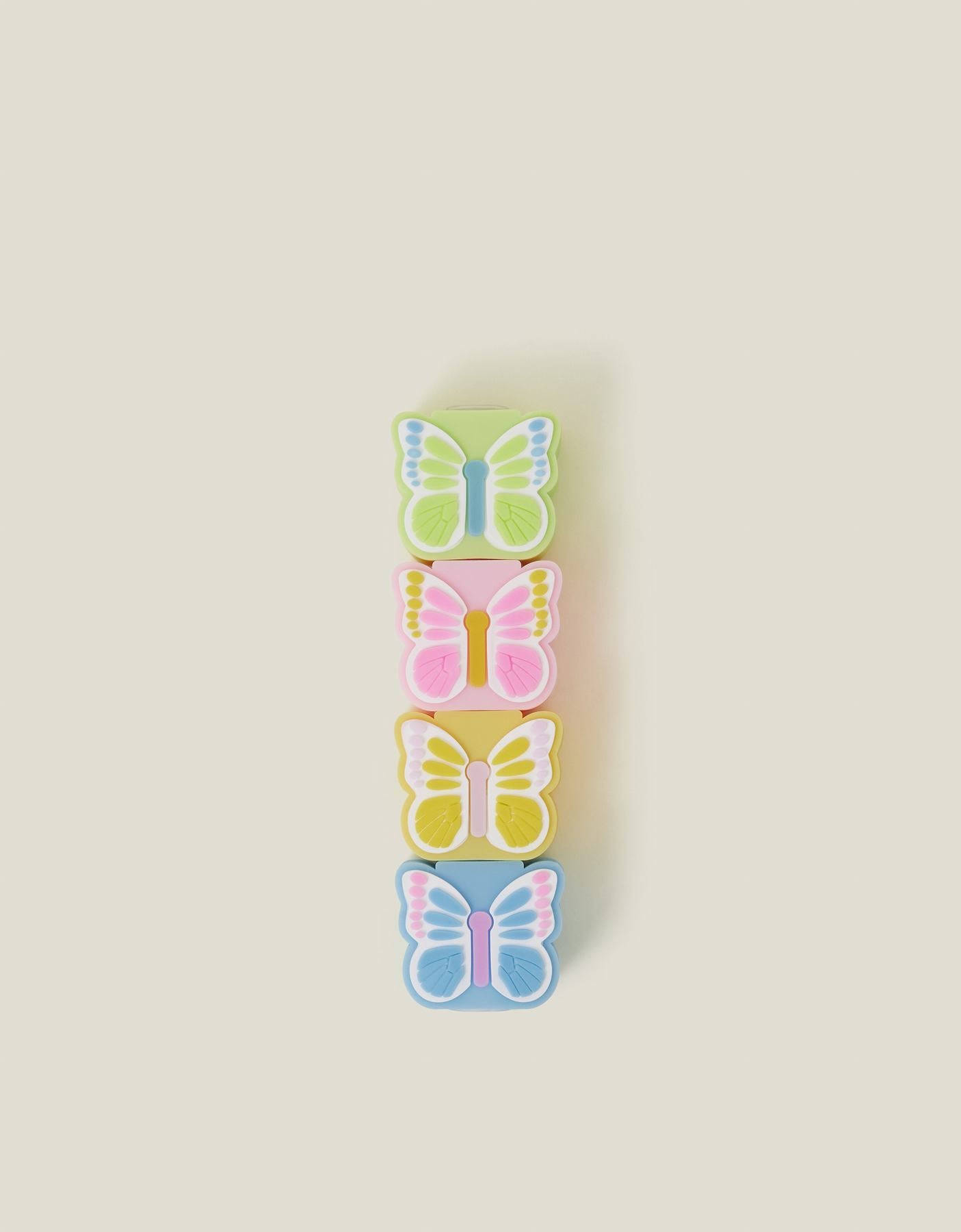 4-Pack Girls Butterfly Highlighters