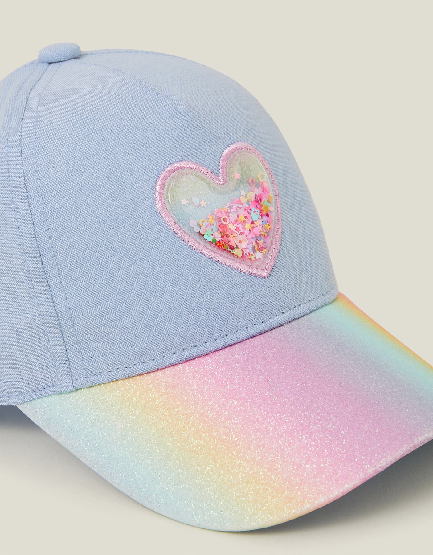 Girls Shake Glitter Cap Multi