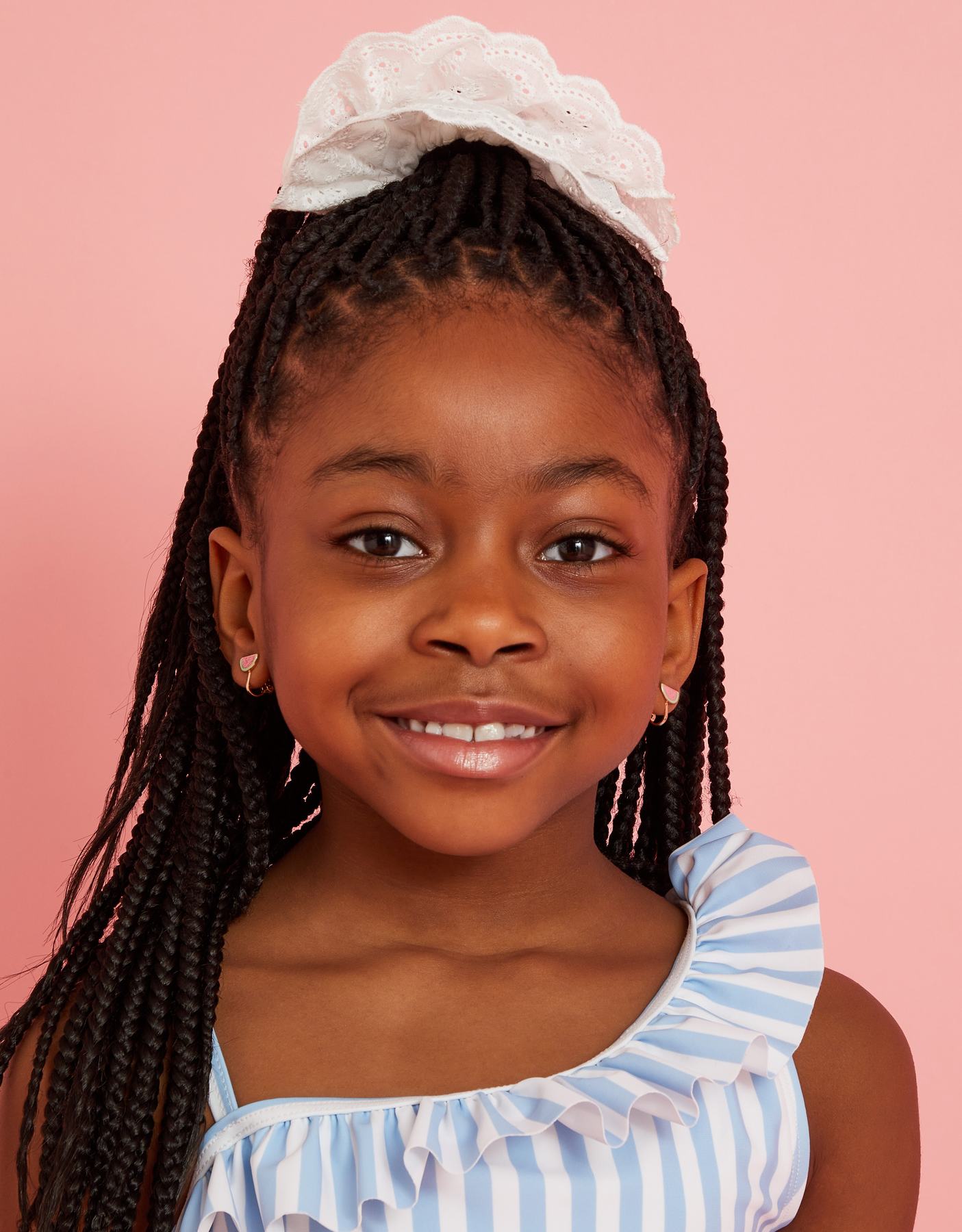 Broderie Hair Scrunchie