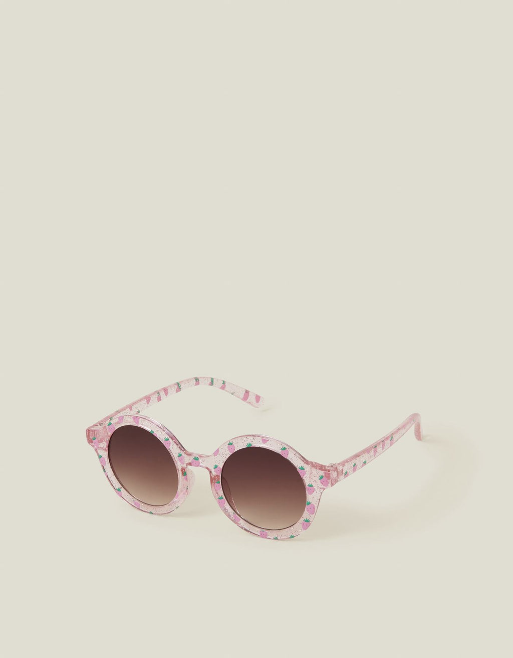 Girls Strawberry Print Sunglasses