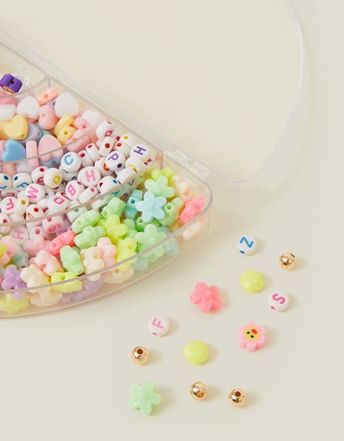 Girls Rainbow Make-Your-Own Bead Jewellery Set