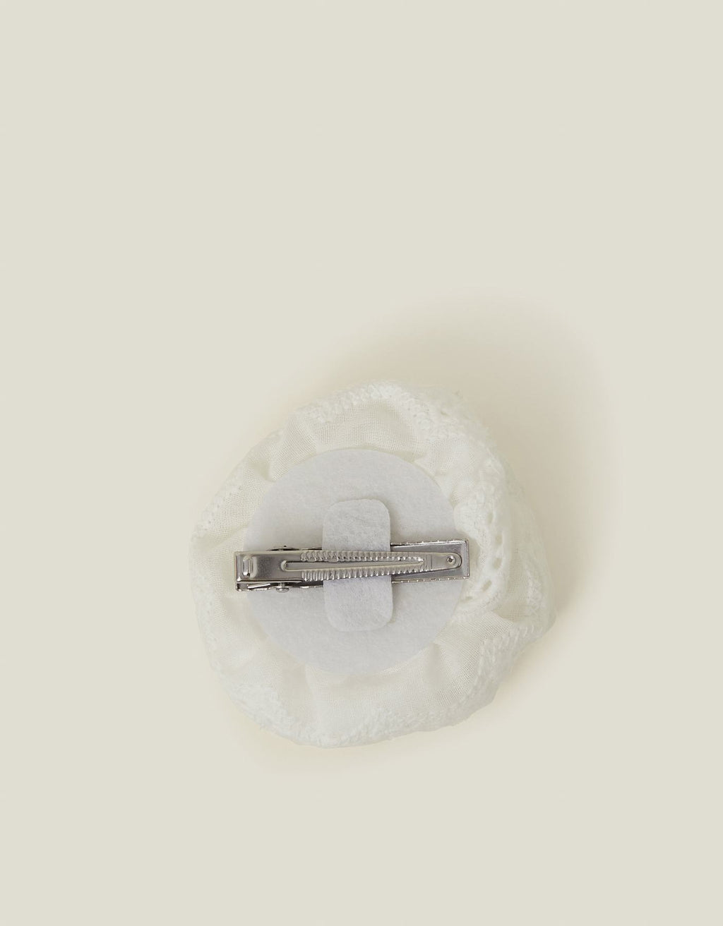 Girls Broderie Flower Hair Clip