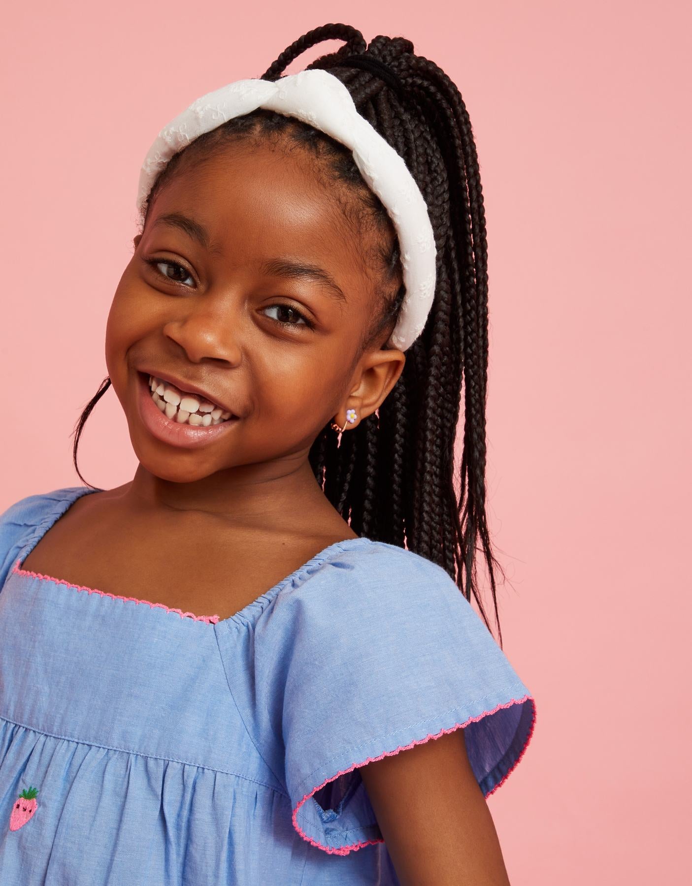 Broderie Knot Headband