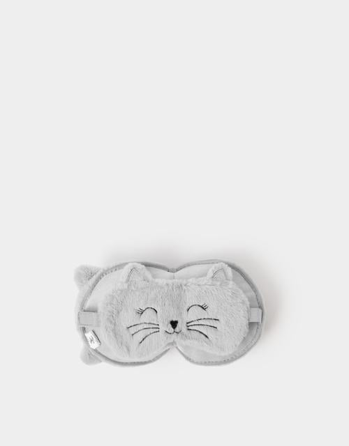 Girls Cat Eye Mask & Travel Pillow Set