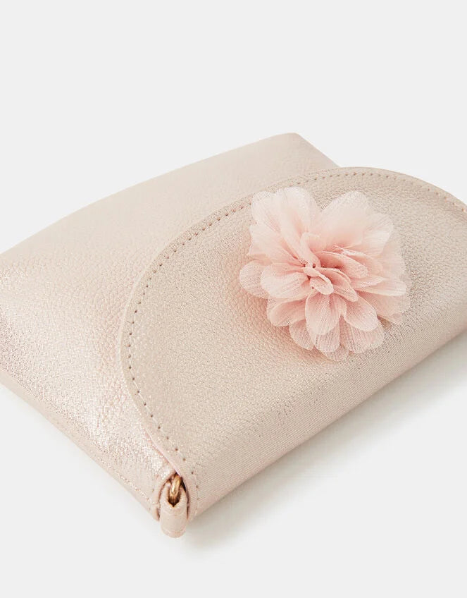 Girls Applique Floral Bag