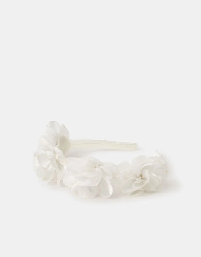 Girls Corsage Flower Crown Headband